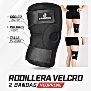 Rodillera Velcro 2 Bandas - BRANSON COD 102
