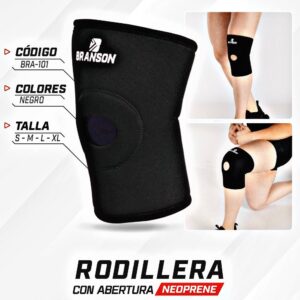 Rodillera con abertura - BRANSON COD 101