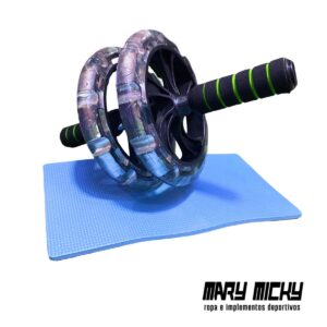 Rueda Abdominal - Ab Roller + Tapete