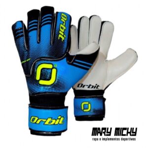 Guante de Arquero ORBIT Super Grip Negro/ Celeste