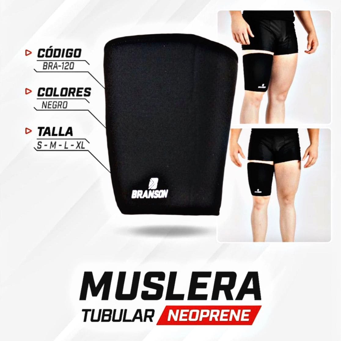 MUSLERA TUBULAR - BRANSON COD 120