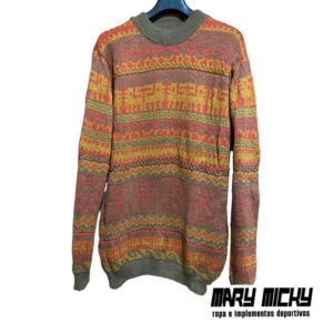 CHOMPA DE CABALLERO - LANA DE ALPACA - TALLA L