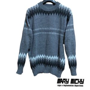 CHOMPA DE CABALLERO – LANA DE ALPACA – TALLA S / M