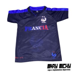 Camiseta FRANCIA - Tela Poliester