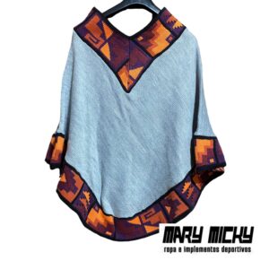 Poncho de Dama - Lana de Alpaca