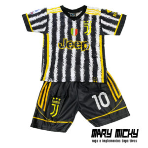 Conjunto Deportivo Niño – Juventus - Tela Dri -MOD 02