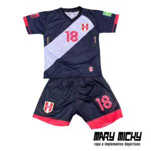 Conjunto Perú - Alterno Negro - Tela Dri -MOD 02