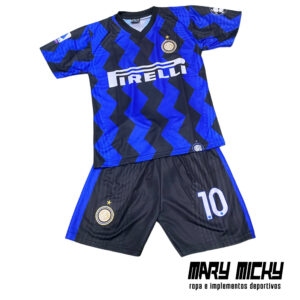 Conjunto Deportivo Niño – Inter de Milán – Tela Dri - MOD 02