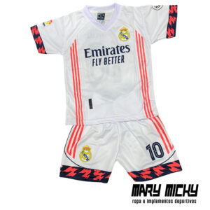 Conjunto Deportivo Niño – Real Madrid – Tela Dri - MOD 04