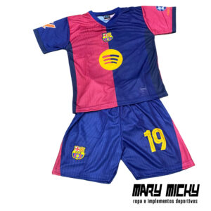 Conjunto Deportivo Niño – Barcelona – Tela Dri - MOD 02