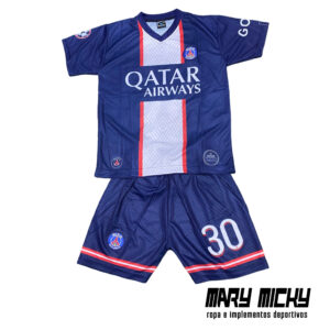Conjunto Deportivo Niño – París Saint-Germain  PSG – Tela Dri