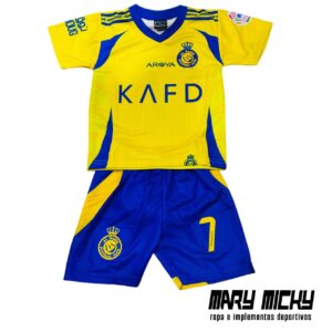 Conjunto Al Nassr - Tela Dri - Ronaldo